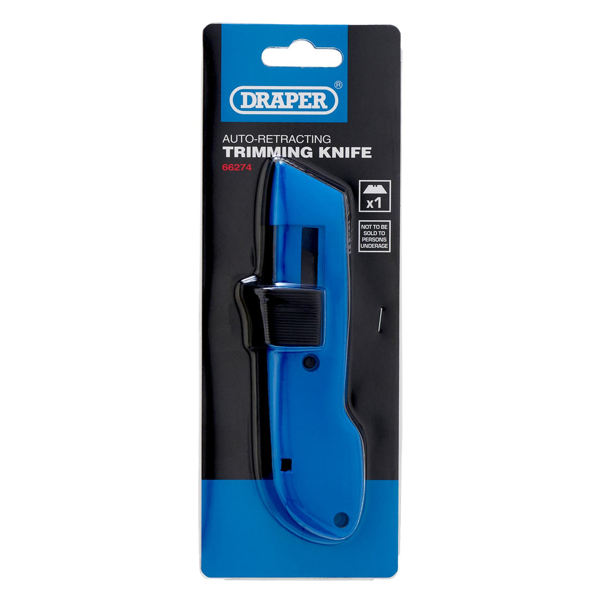DRAPER Automatic Retractable Trimming Knife: Model No.TK213
