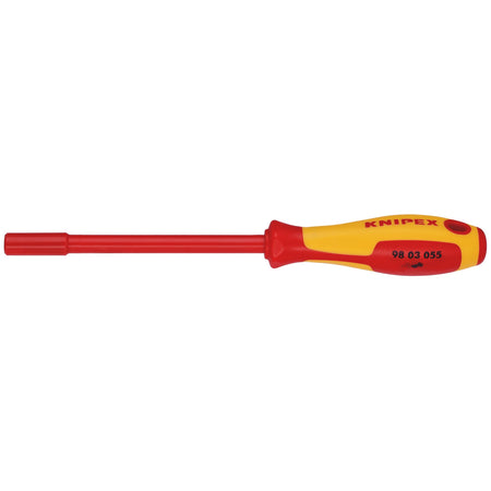 KNIPEX 98 03 055 VDE Insulated Nut Driver, 5.5 x 125mm: No.98 03 055