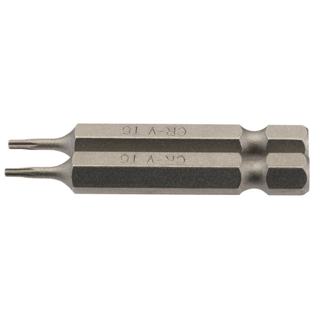 T6 1/4" Hex. Draper TX-STAR Insert Bit 50mm Long x 2: Model No. 50TX/2/B