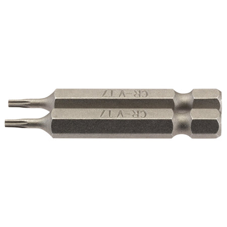 T7 1/4" Hex. Draper TX-STAR Insert Bit 50mm Long x 2: Model No. 50TX/2/B