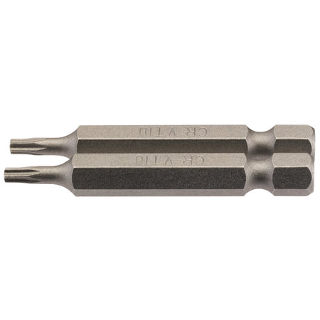 T10 1/4" Hex. Draper TX-STAR Insert Bit 50mm Long x 2: Model No. 50TX/2/B