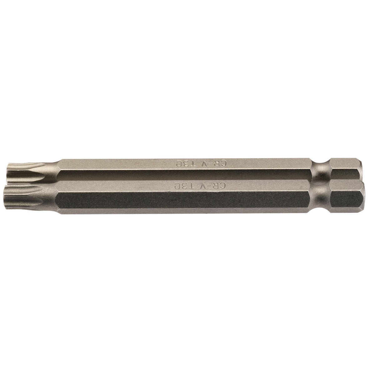 T30 1/4" Hex. Draper TX-STAR Insert Bit 75mm Long x 2: Model No. 75TX/2/B