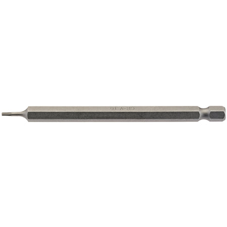 T6 1/4" Hex. Draper TX-STAR Insert Bit 100mm Long x 1: Model No. 100TX/1/B