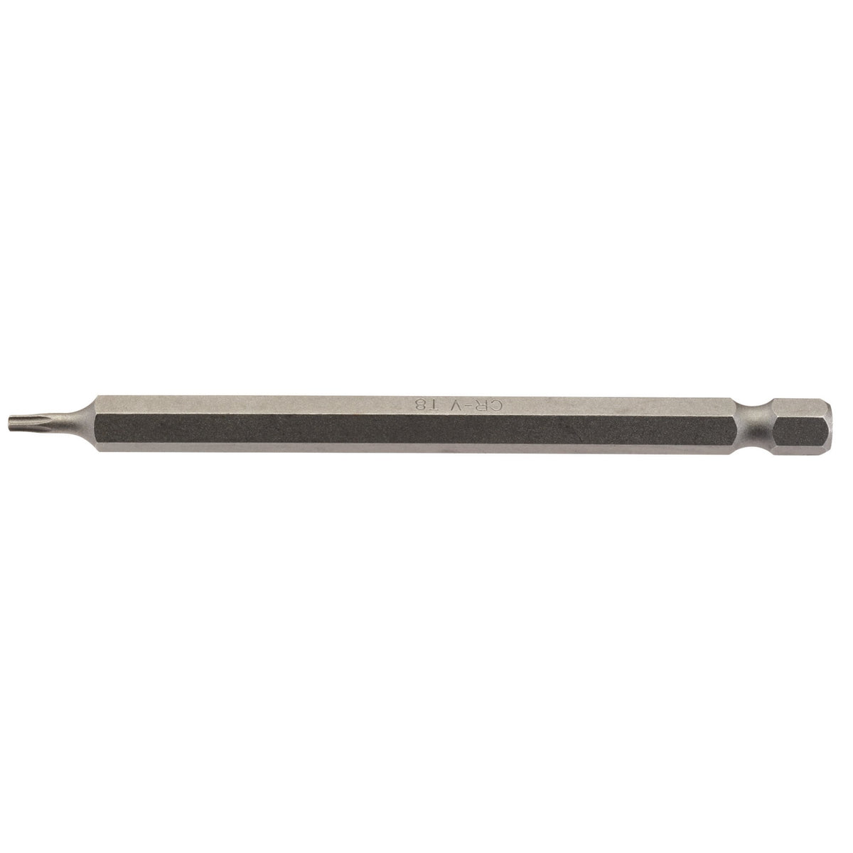 T8 1/4" Hex. Draper TX-STAR Insert Bit 100mm Long x 1: Model No. 100TX/1/B