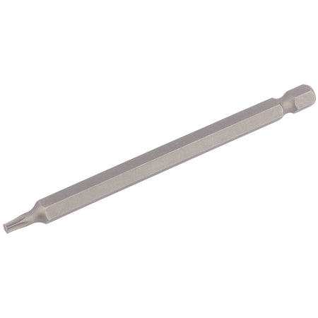 T15 1/4" Hex. Draper TX-STAR Insert Bit 100mm Long x 1: Model No. 100TX/1/B