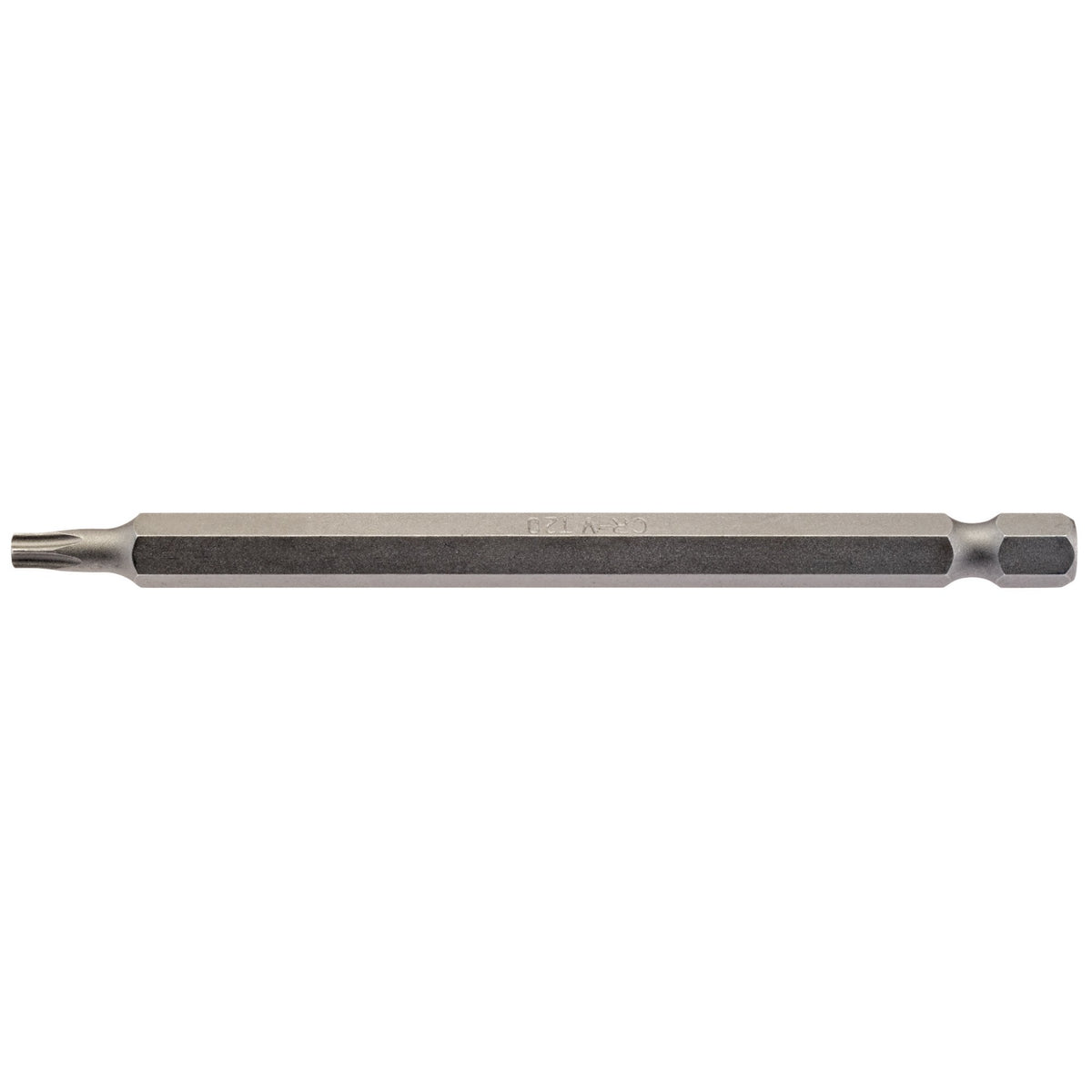 T20 1/4" Hex. Draper TX-STAR Insert Bit 100mm Long x 1: Model No. 100TX/1/B