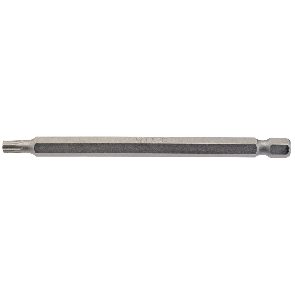 T25 1/4" Hex. Draper TX-STAR Insert Bit 100mm Long x 1: Model No. 100TX/1/B