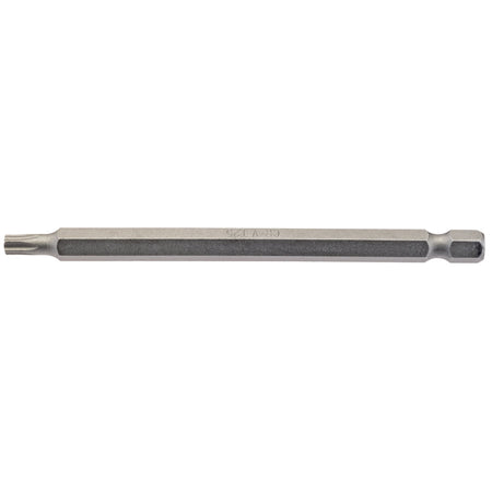 T25 1/4" Hex. Draper TX-STAR Insert Bit 100mm Long x 1: Model No. 100TX/1/B