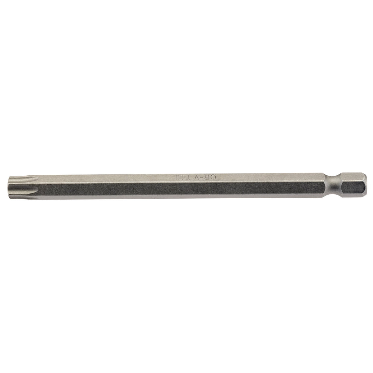 T40 1/4" Hex. Draper TX-STAR Insert Bit 100mm Long x 1: Model No. 100TX/1/B