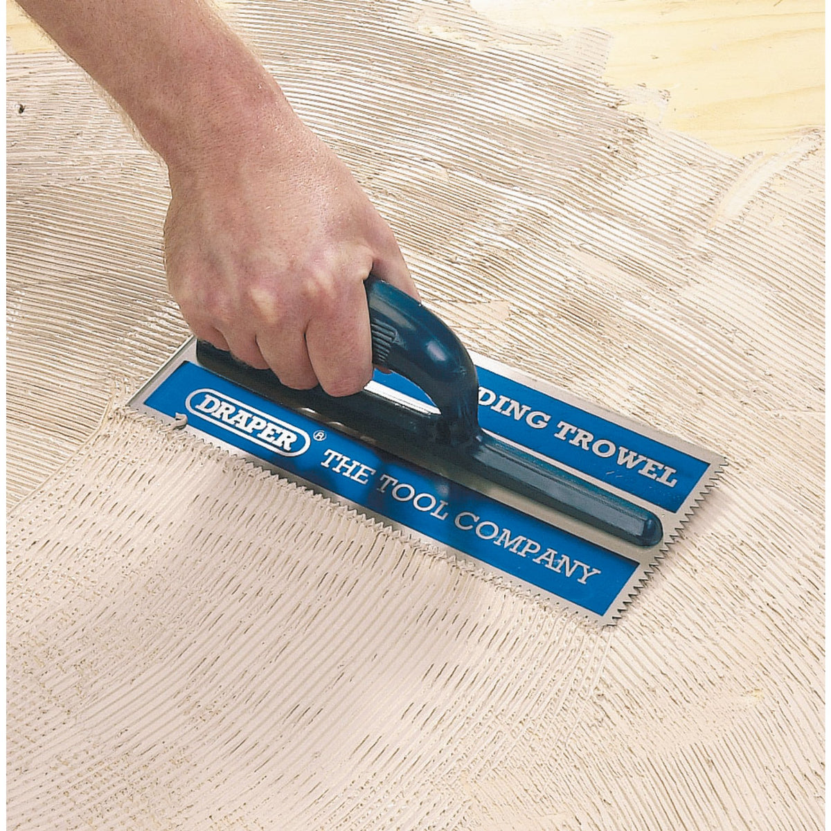 DRAPER Adhesive Spreading Trowel: Model No.T105A