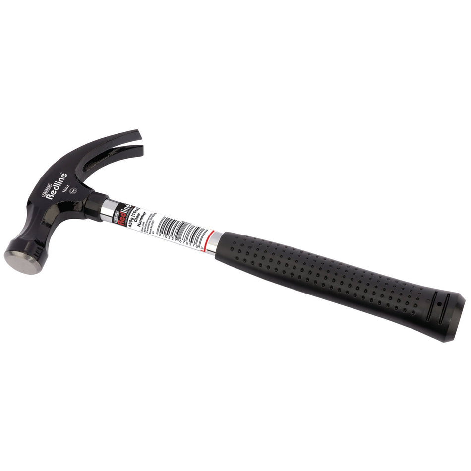 DRAPER 450g (16oz) Claw Hammer with Steel Shaft : Model No.RL-CHS