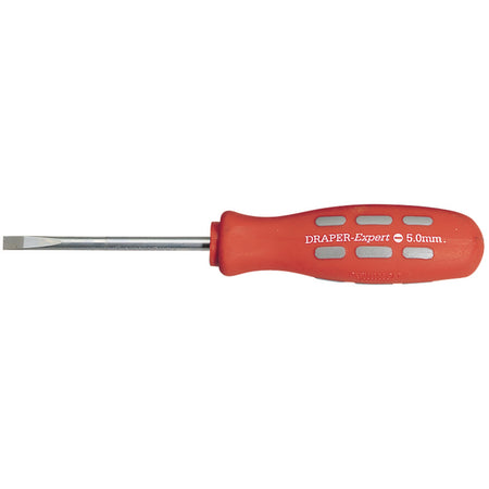 DRAPER Expert 75mm x 5.0mm Plain Slot Parallel Tip Mechanics Screwdriver (Sold Loose): Model No.870/1B