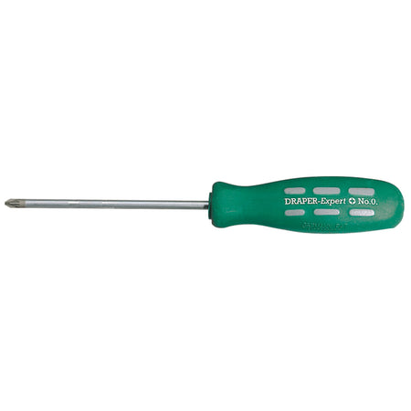 DRAPER Expert 75mm x No 0 PZ Type Mechanics Screwdriver (Sold Loose): Model No.870PZB