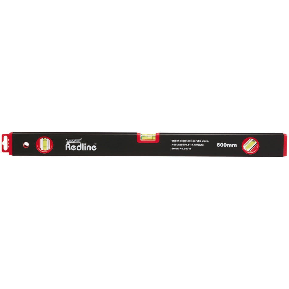 DRAPER 600mm Box Section Level : Model No.RL-BOXL
