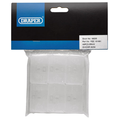 DRAPER Plastic Draw Divider 35 x 52mm: Model No.YQC 101981