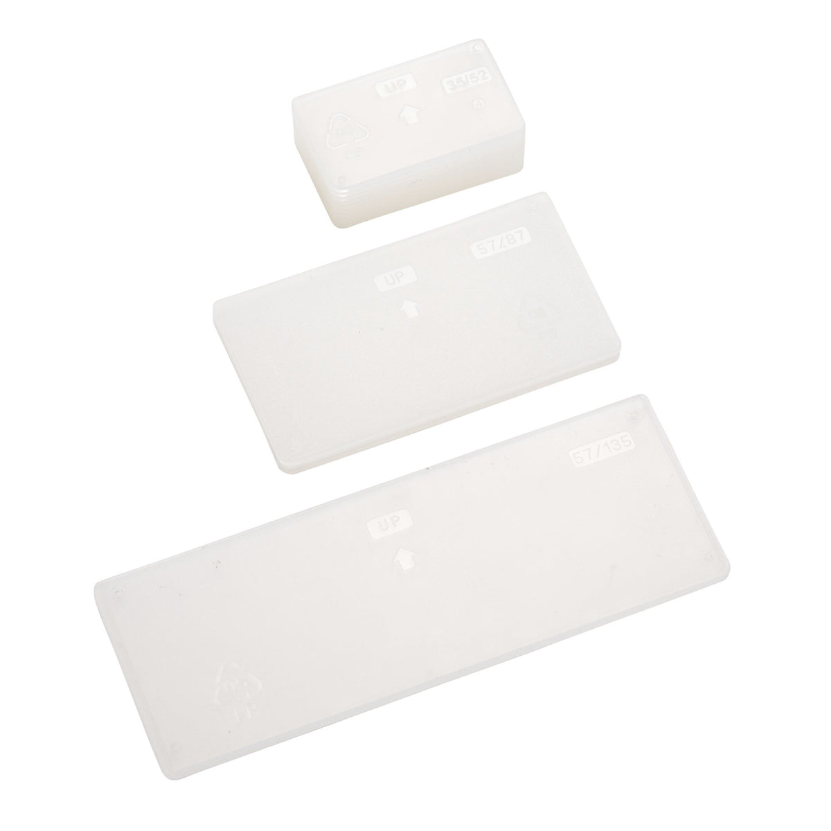 DRAPER Pack of 16 Assorted Plastic Draw Dividers: Model No.YQC 131681
