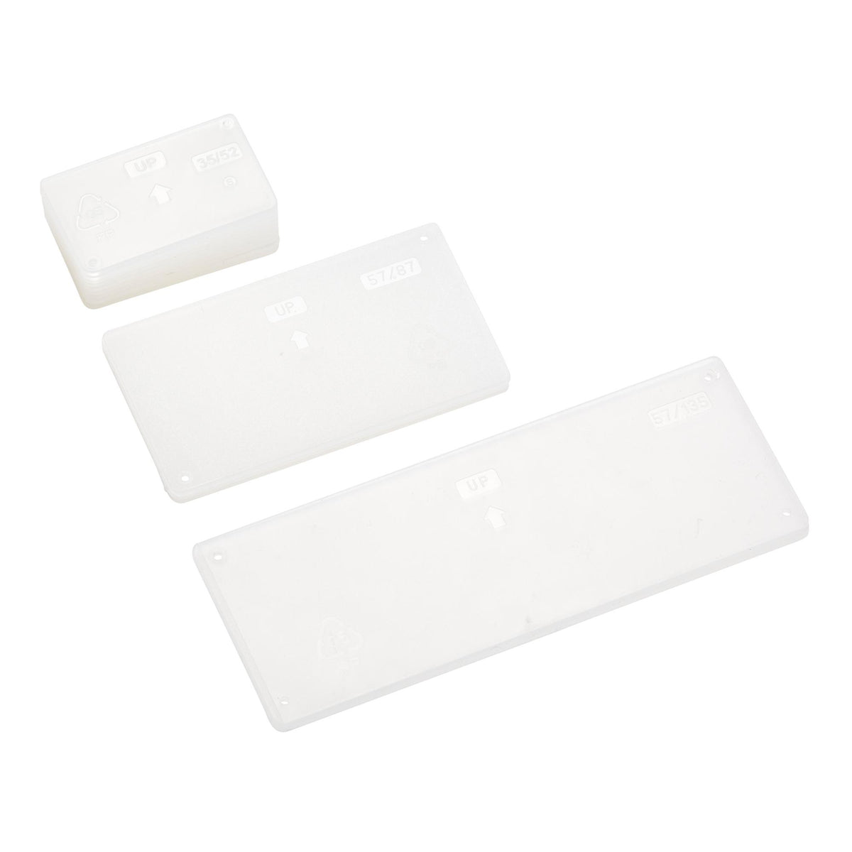 DRAPER Pack of 16 Assorted Plastic Draw Dividers: Model No.YQC 131681