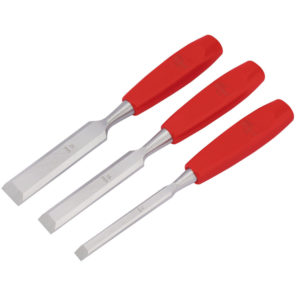 DRAPER Wood Chisel Set (3 piece) : Model No.RL-WCS/3SET