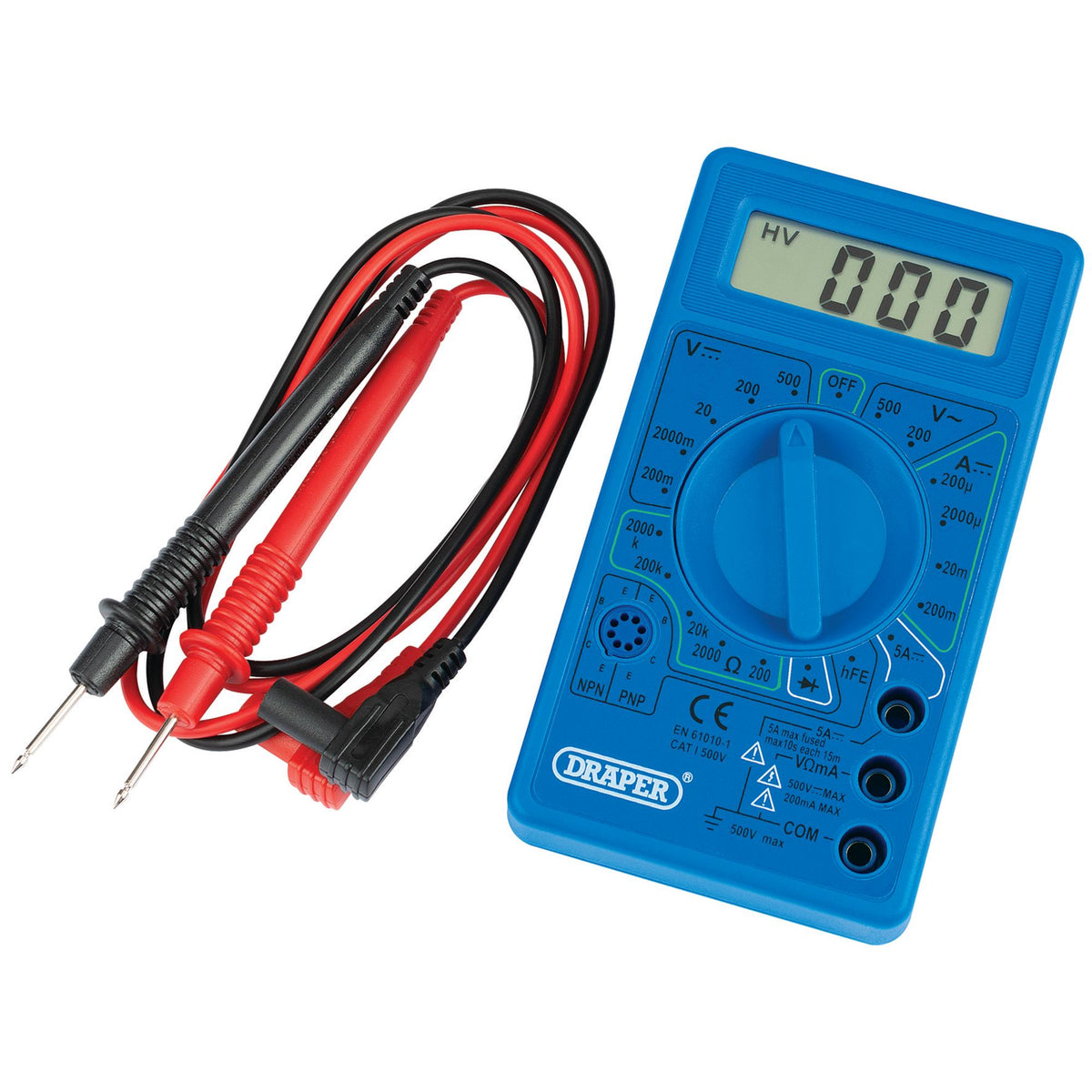 Draper Digital Multimeter Model No. DMM8