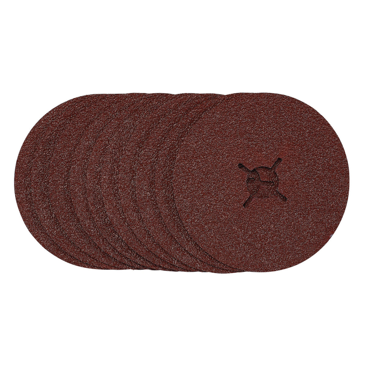 Fibre Sanding Discs, 125mm, 36 Grit, (Pack of 10): Model No. SDFD125