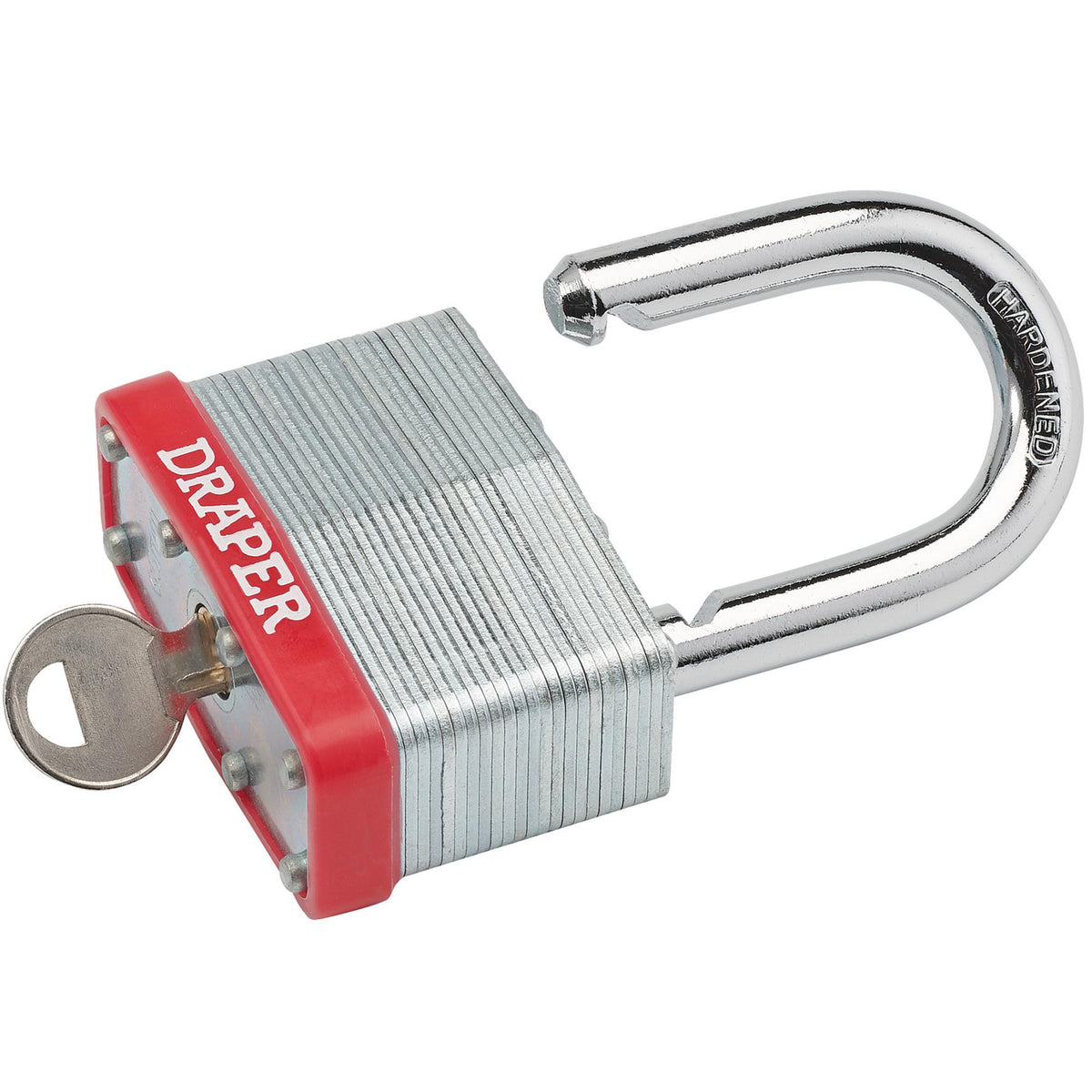 DRAPER 65mm Laminated Steel Padlock : Model No.RL-SLPL
