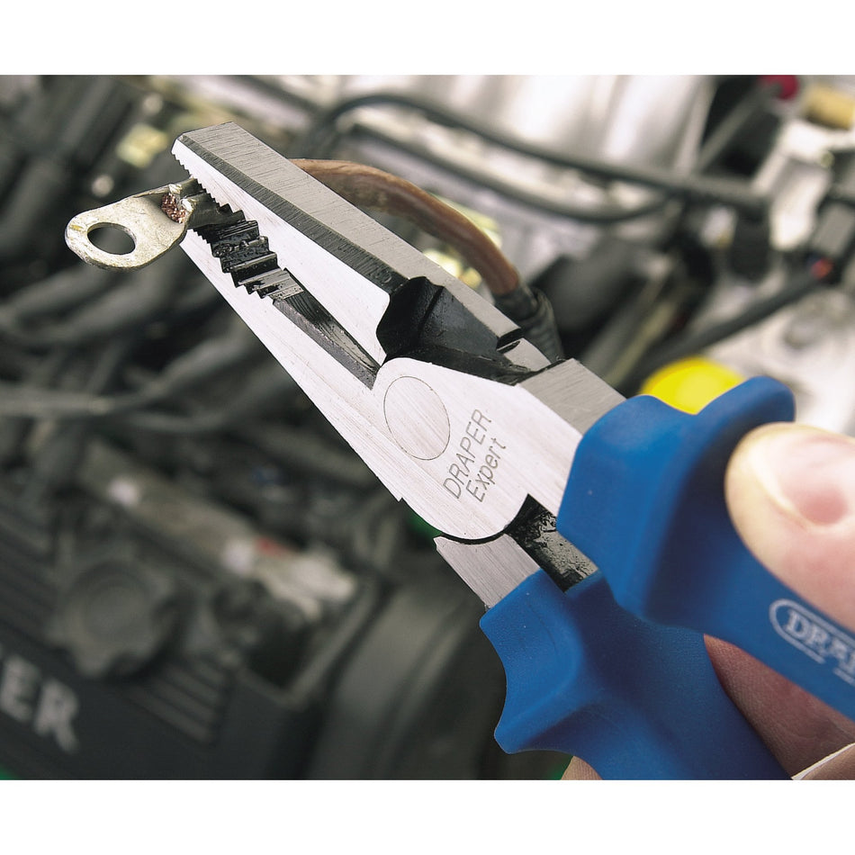 DRAPER Expert 200mm Hi-Leverage Combi Pliers: Model No.63BNHL