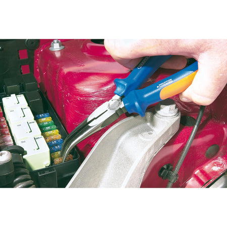 DRAPER Expert 200mm Bent Nose Pliers: Model No.36BNBN