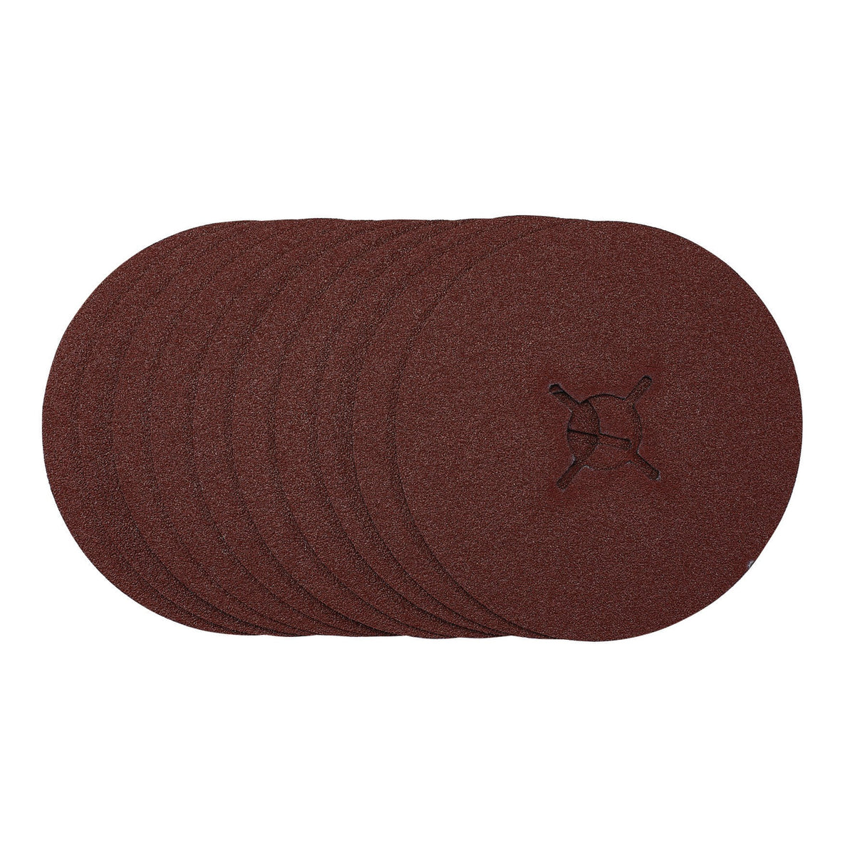 Fibre Sanding Discs, 125mm, 60 Grit, (Pack of 10): Model No. SDFD125