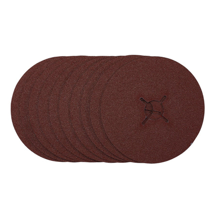 Fibre Sanding Discs, 125mm, 60 Grit, (Pack of 10): Model No. SDFD125