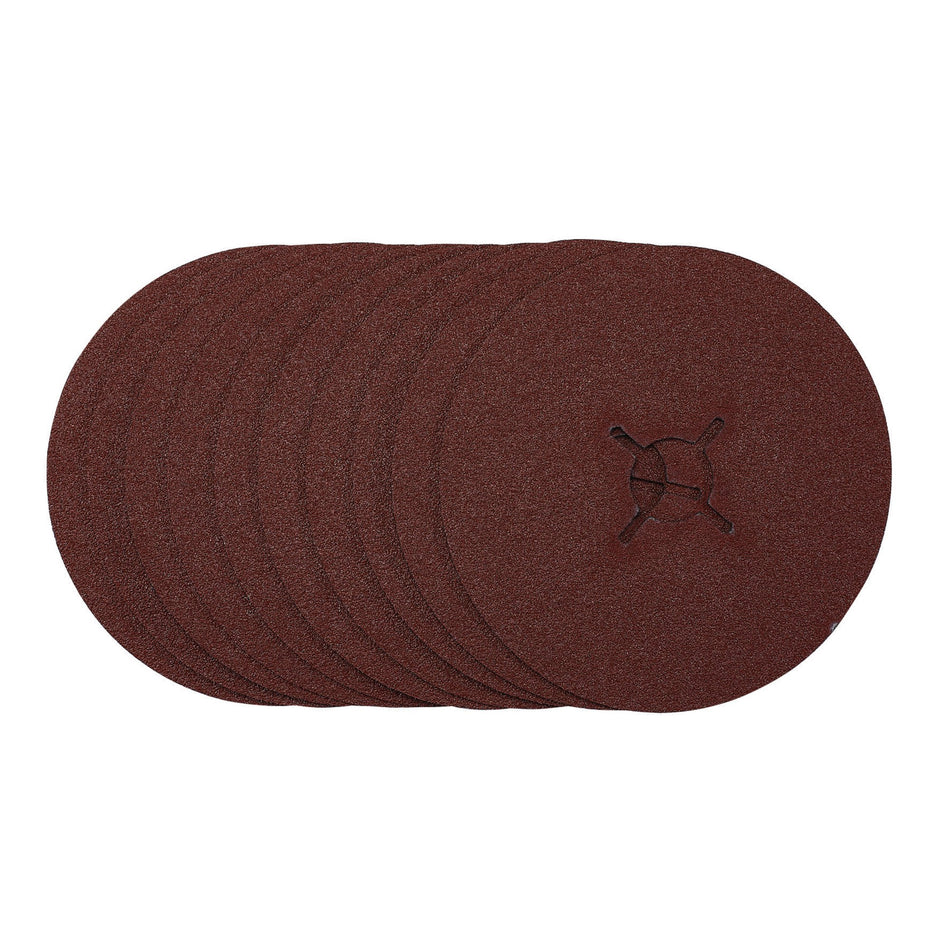 Fibre Sanding Discs, 125mm, 60 Grit, (Pack of 10): Model No. SDFD125