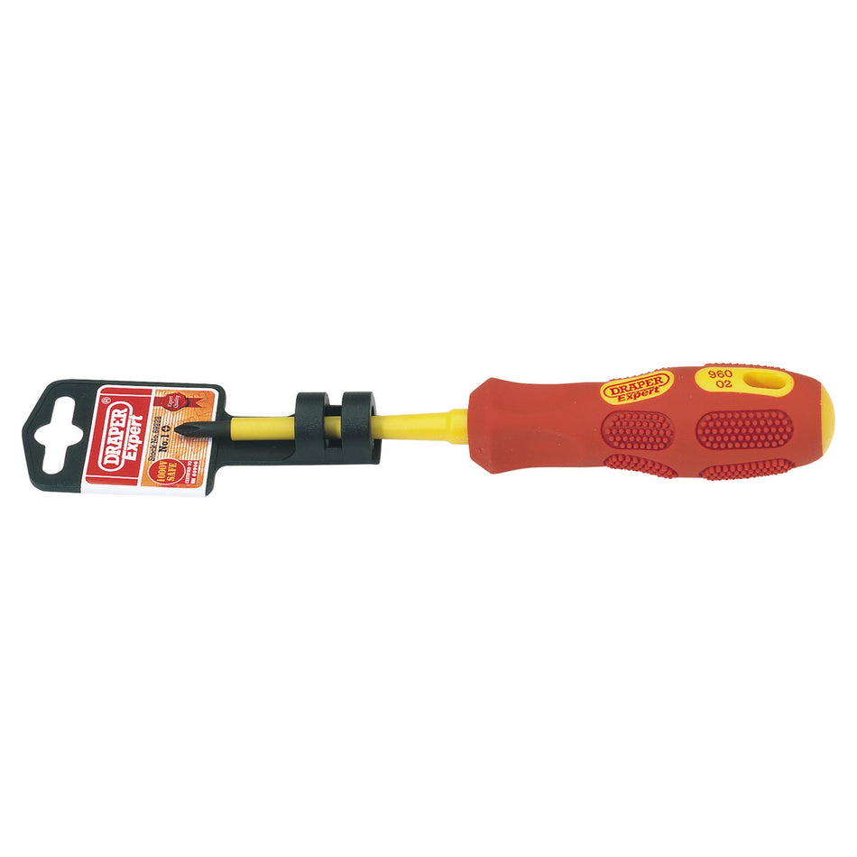 DRAPER Expert No.1 x 80mmfully Insulated Cross Slot Screwdriver: Model No.960CS