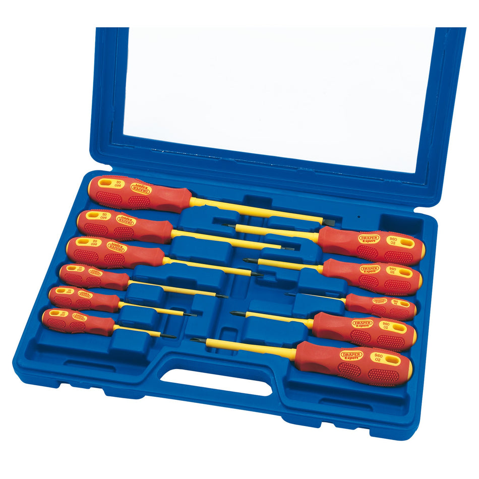 DRAPER Expert 11 Piece Fully Insulated Screwdriver: Model No.960/11