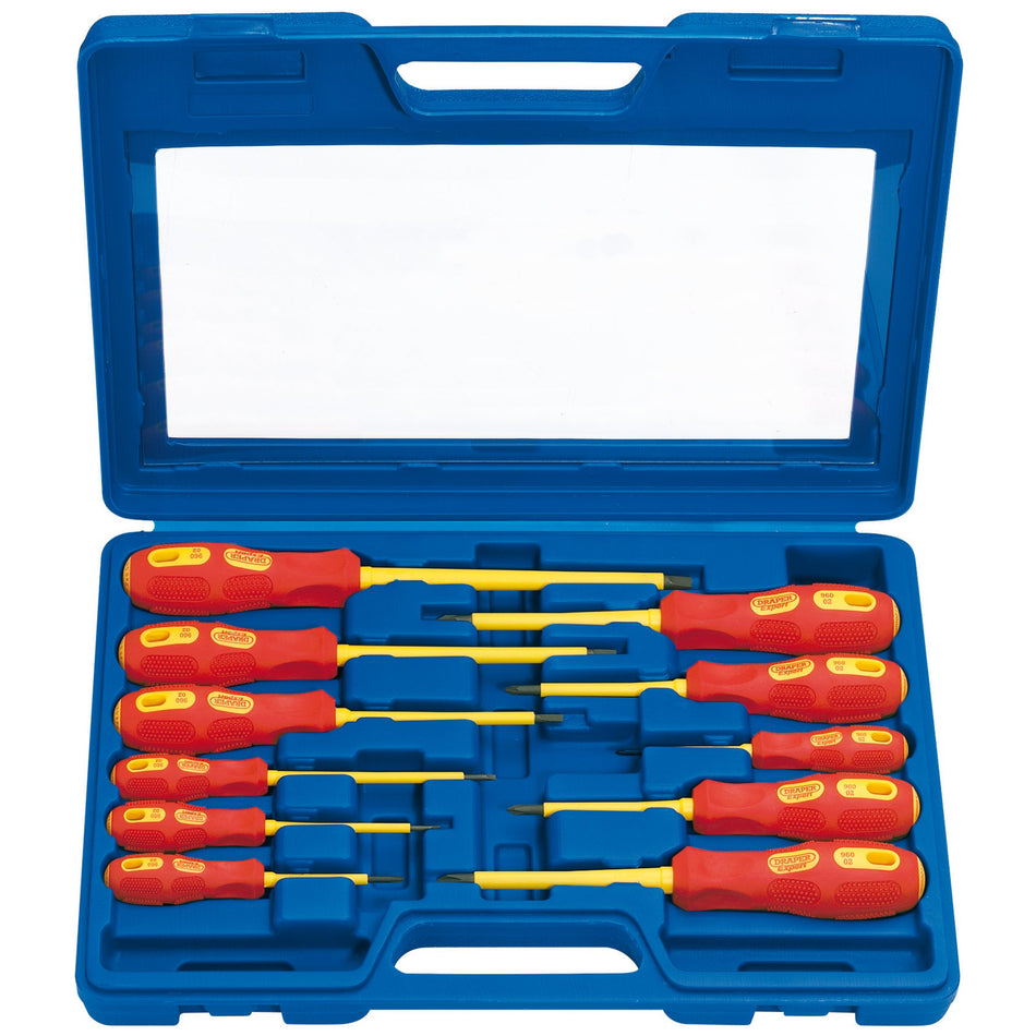 DRAPER Expert 11 Piece Fully Insulated Screwdriver: Model No.960/11
