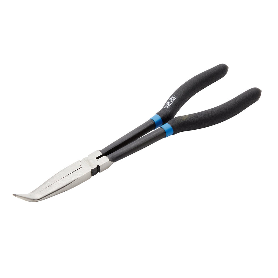 DRAPER 280mm Long Reach Bent Nose Pliers: Model No.36AL/BG