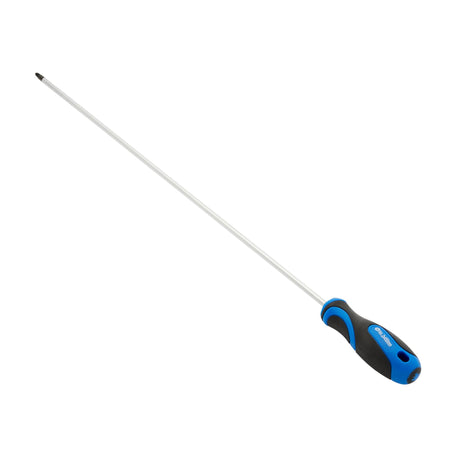 DRAPER No.2 x 450mm PZ Type Screwdriver with Soft Grip Handles: Model No.865PZ/L