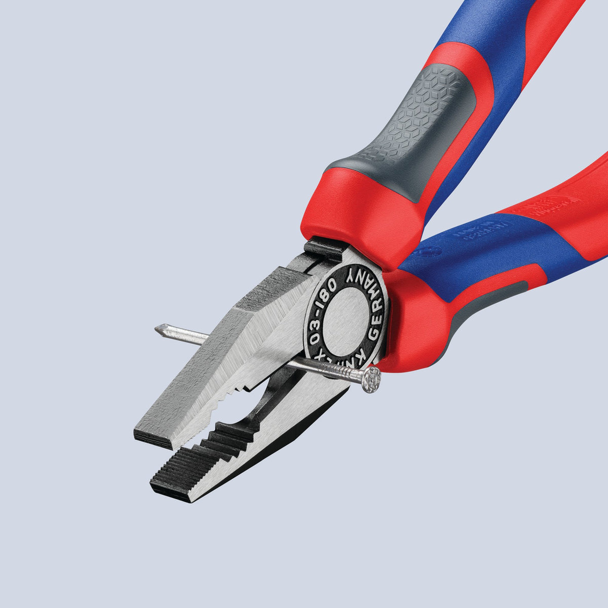 Knipex 180mm Combination Plier - Heavy Duty Handle : Model No.03 02 180 SBE