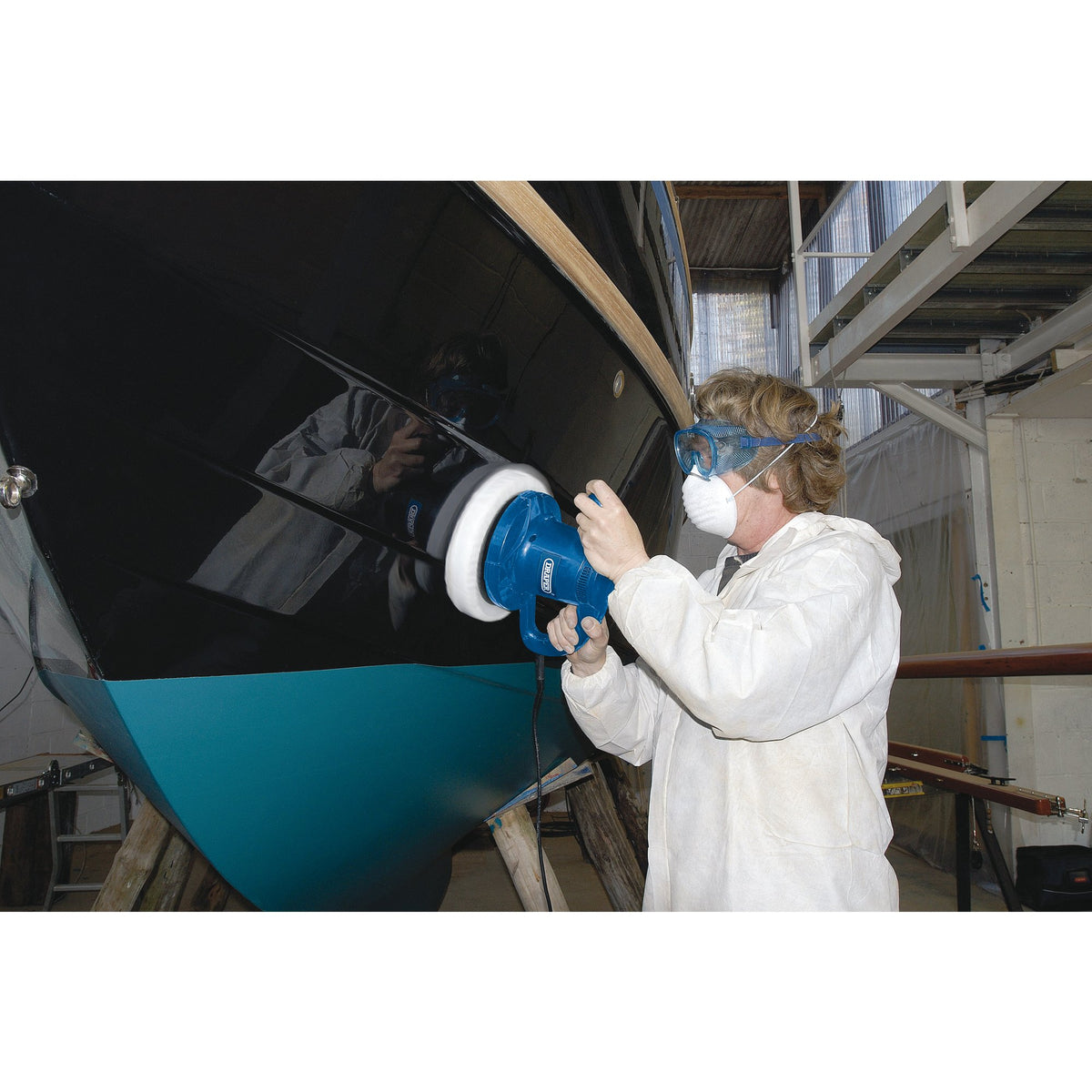 DRAPER 240mm Lambswool Polishing Bonnet: Model No.APT84