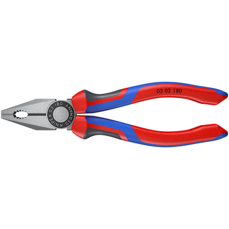 Knipex 180mm Combination Plier - Heavy Duty Handle : Model No.03 02 180 SBE