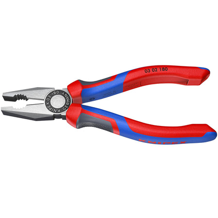 Knipex 180mm Combination Plier - Heavy Duty Handle : Model No.03 02 180 SBE