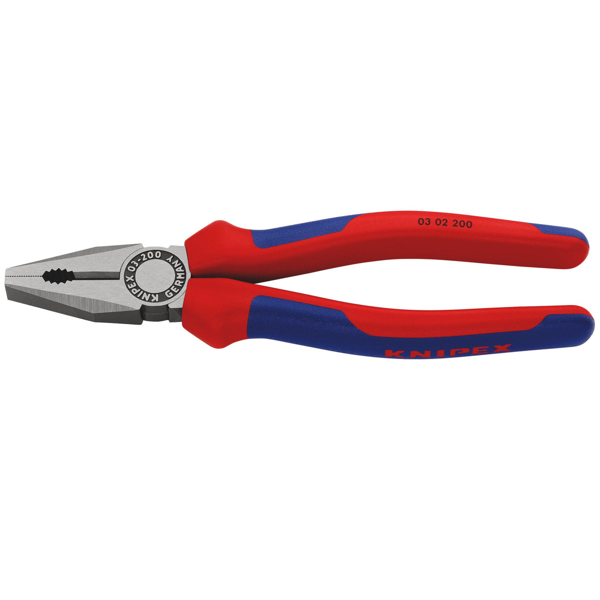 Knipex 200mm Combination Plier - Heavy Duty Handle : Model No.03 02 200 SBE