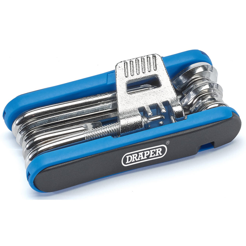 Draper 16 Function Bicycle Multi-tool Kit Model No. BK-MT16IN1