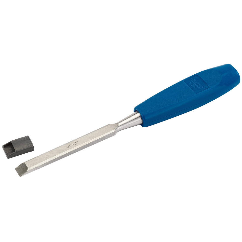 DRAPER 12mm x 120mm Bevel Edge Wood Chisel: Model No.DWC
