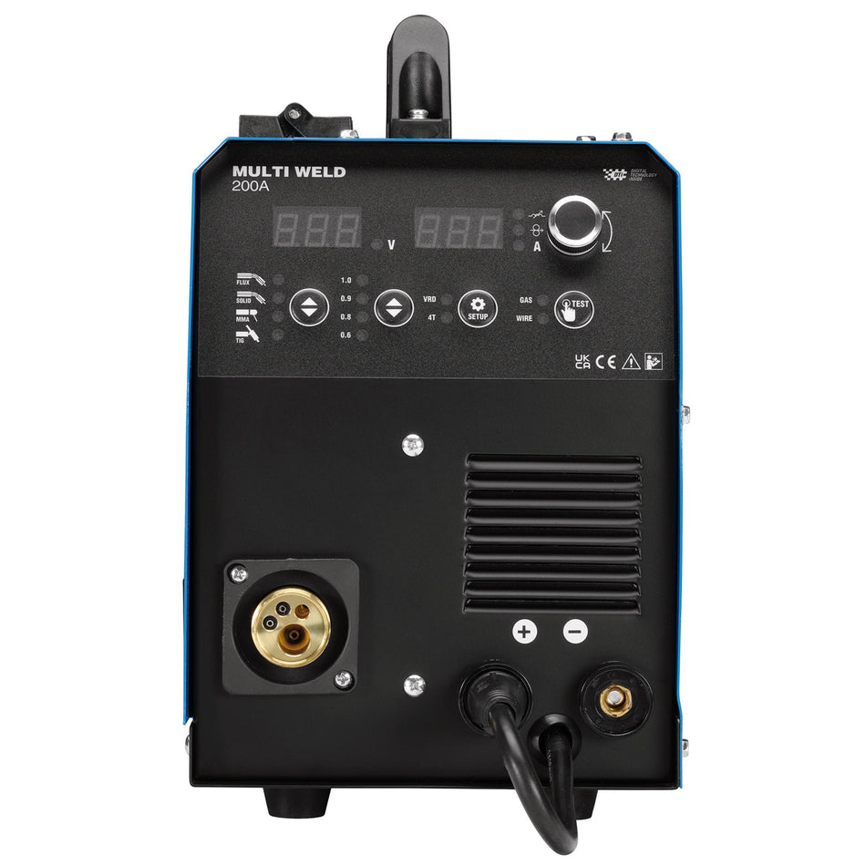 3-in-1 Multi-Process Welder Dti, 200A: Model No. MW200A