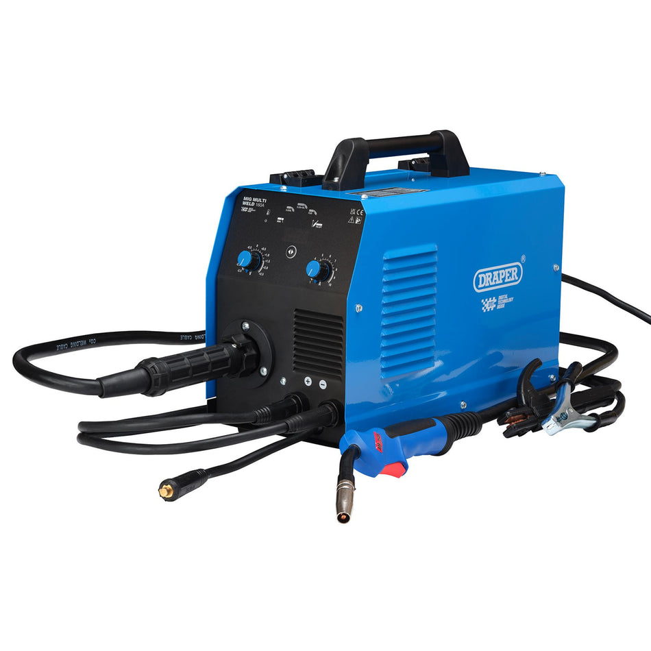 Gas/Gasless MIG Inverter Multi-Welder Dti, 160A: Model No. MW160A