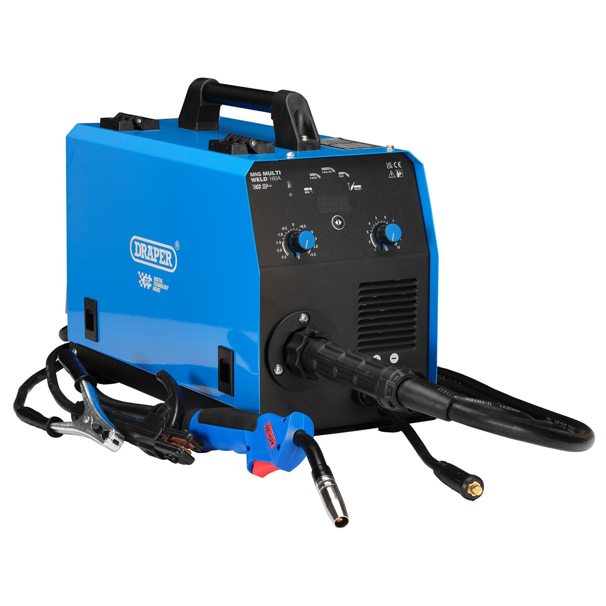 Gas/Gasless MIG Inverter Multi-Welder Dti, 160A: Model No. MW160A