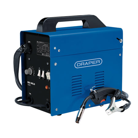 Draper Storm Force Gasless MIG Welder, 150A: Model No. MW150A/SF