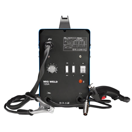 Draper Storm Force Gasless MIG Welder, 120A: Model No. MW120A/SF