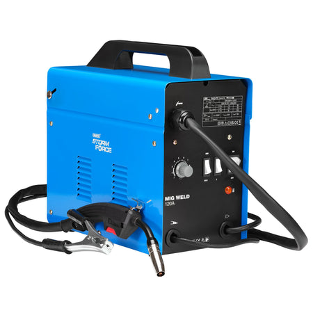Draper Storm Force Gasless MIG Welder, 120A: Model No. MW120A/SF