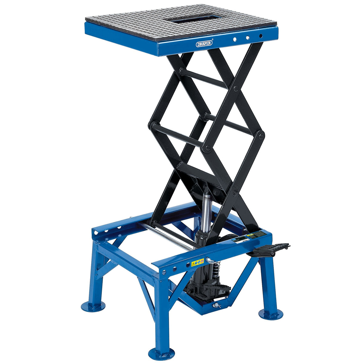 DRAPER Hydraulic Motorcycle Scissor Lift, 135kg Model No. MCPL3B