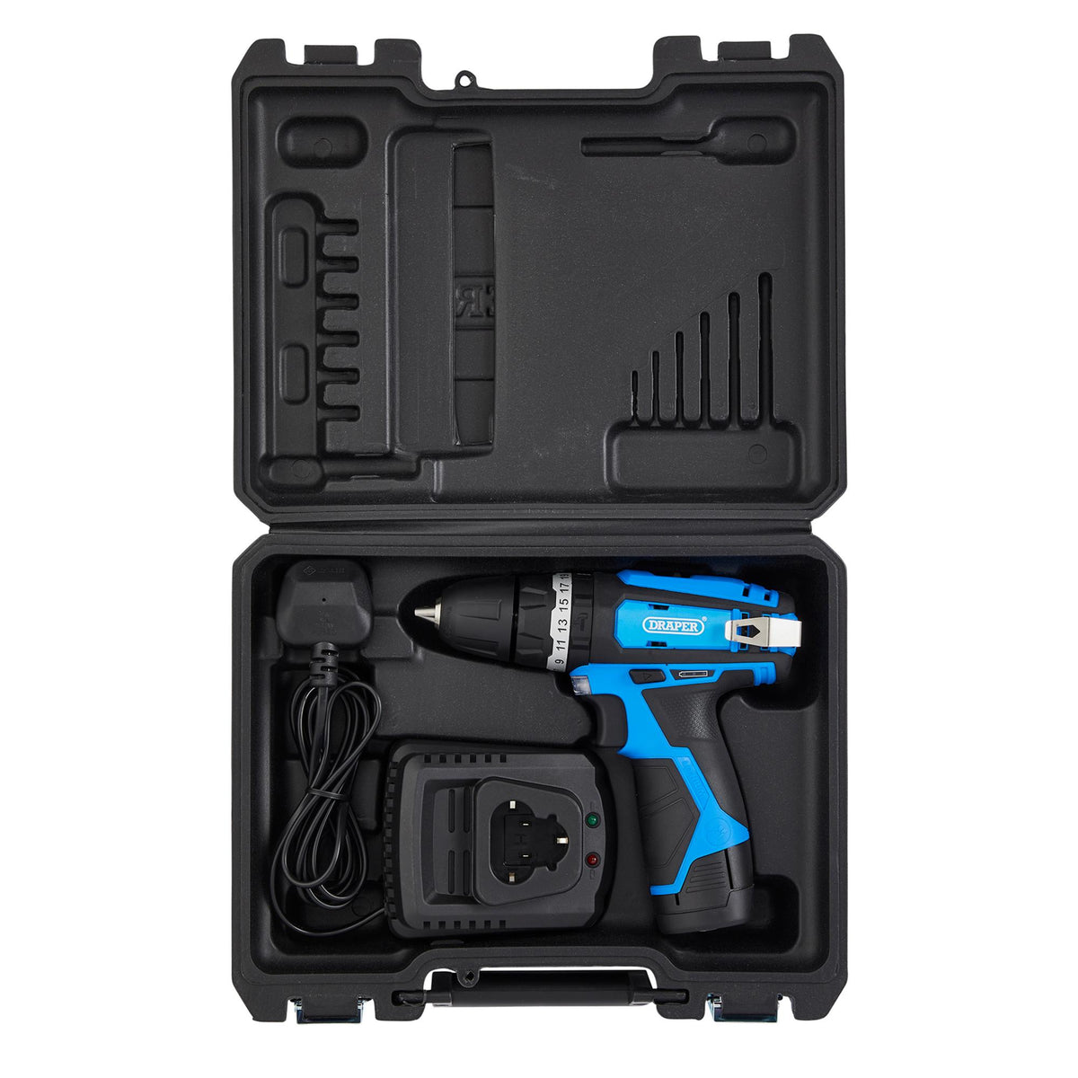 12V Combi Drill, 1 x 1.5Ah Battery, 1 x Fast Charger : Model No. CHD12VD